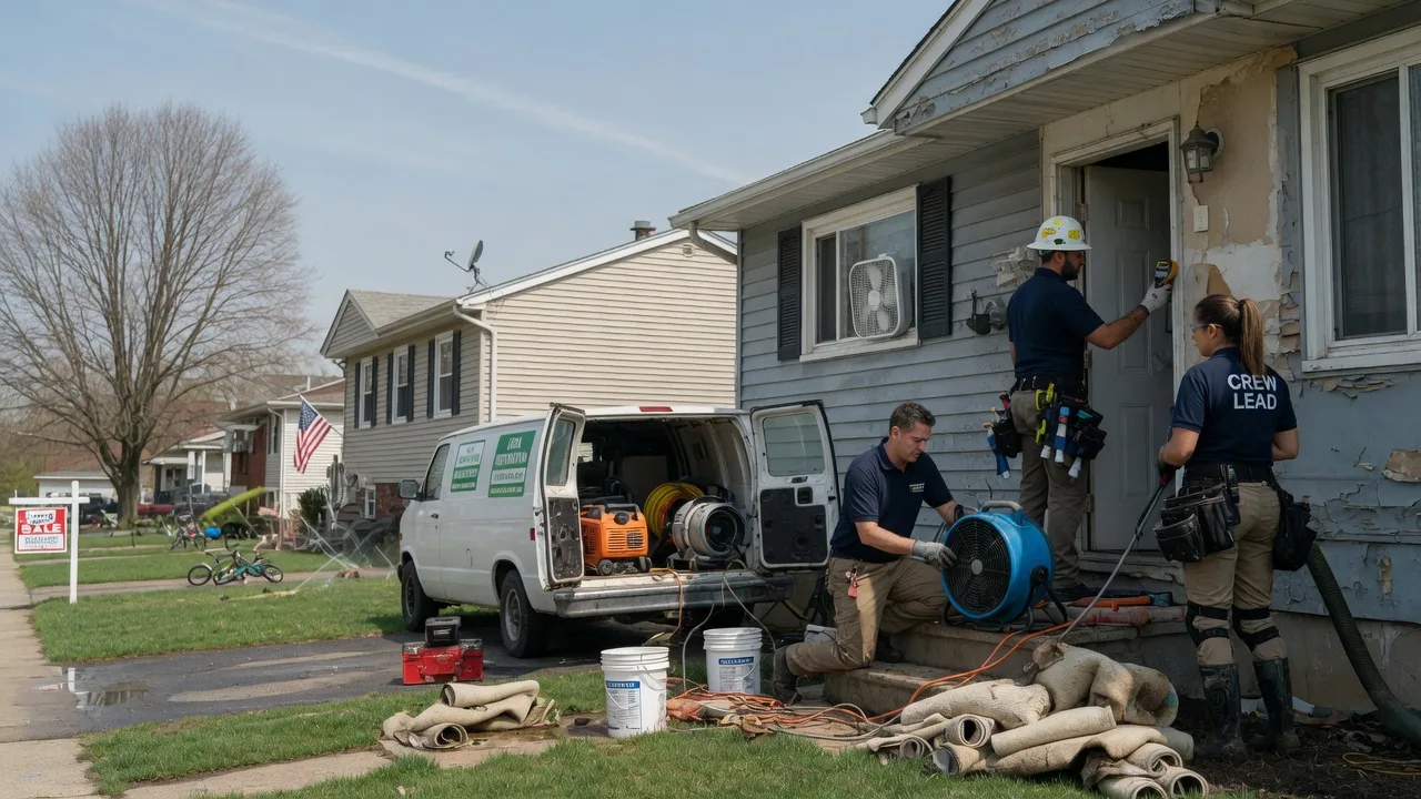 Flood Cleanup in Newell, PA near me